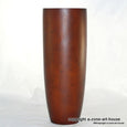 Trendige Vase aus Holz