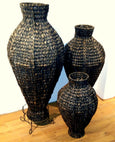 Vase aus Holzfaser