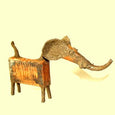 Treibholzfigur indischer Elefant