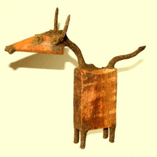 Treibholzfigur Stier