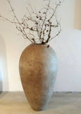handgemachte Bodenvase in Betonoptik versch. Größen u. Formen