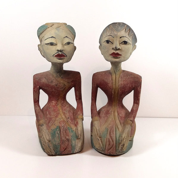 Deko Figuren - Loro Blonyo bemalt