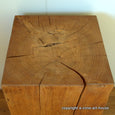 Holzsäule / Holz Stele massiv