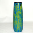 ausgefallene Deko-Vase in blau-grün
