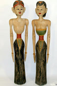 Deko Figuren - "Loro Blonyo" mit beweglichen Armen