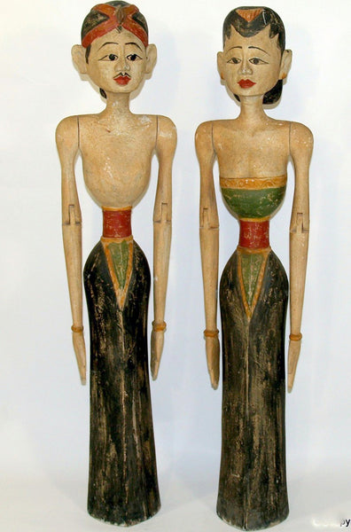 Deko Figuren - "Loro Blonyo" mit beweglichen Armen