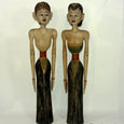 Deko Figuren - "Loro Blonyo" mit beweglichen Armen