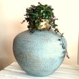 Vase aus Metall - Messing - Edeloptik