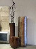Palmenvase/ Palmentree aus Palmenstamm 1 m hoch