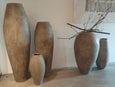 handgemachte Bodenvase in Betonoptik versch. Größen u. Formen