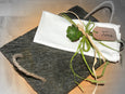 Tablett mit Henkel aus Stein