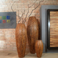Vase Terrakotta 3er Set / Bodenvase