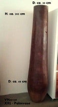 Gigantische Palmenvase höhe 205 cm / Palmentree XXL