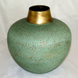 Vase aus Metall - Messing - Edeloptik