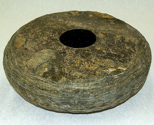Vase aus Stein flach - Naturstein