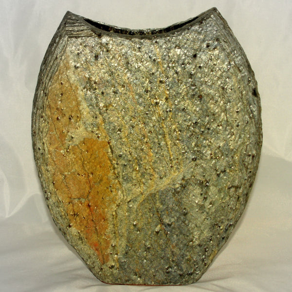 Brilliant schimmernde Vase aus Stein