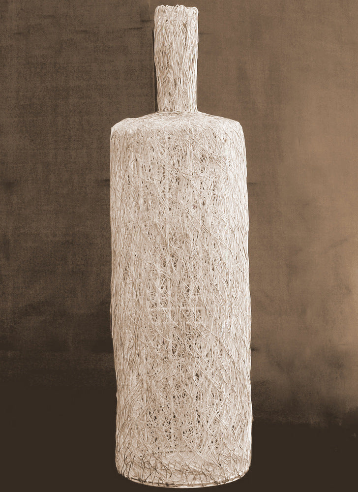 Einzigartige Vase Metall H:ca.64cm